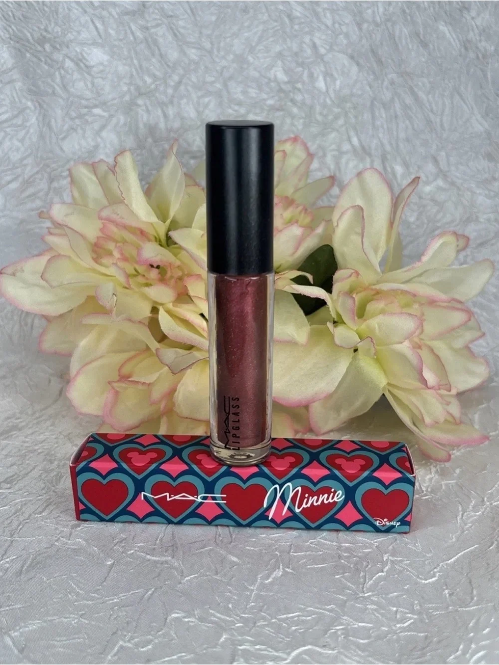 MAC Disney Minnie Daisy LipGlass Lip Gloss - DRESS UP - Lim Ed FullSize NIB